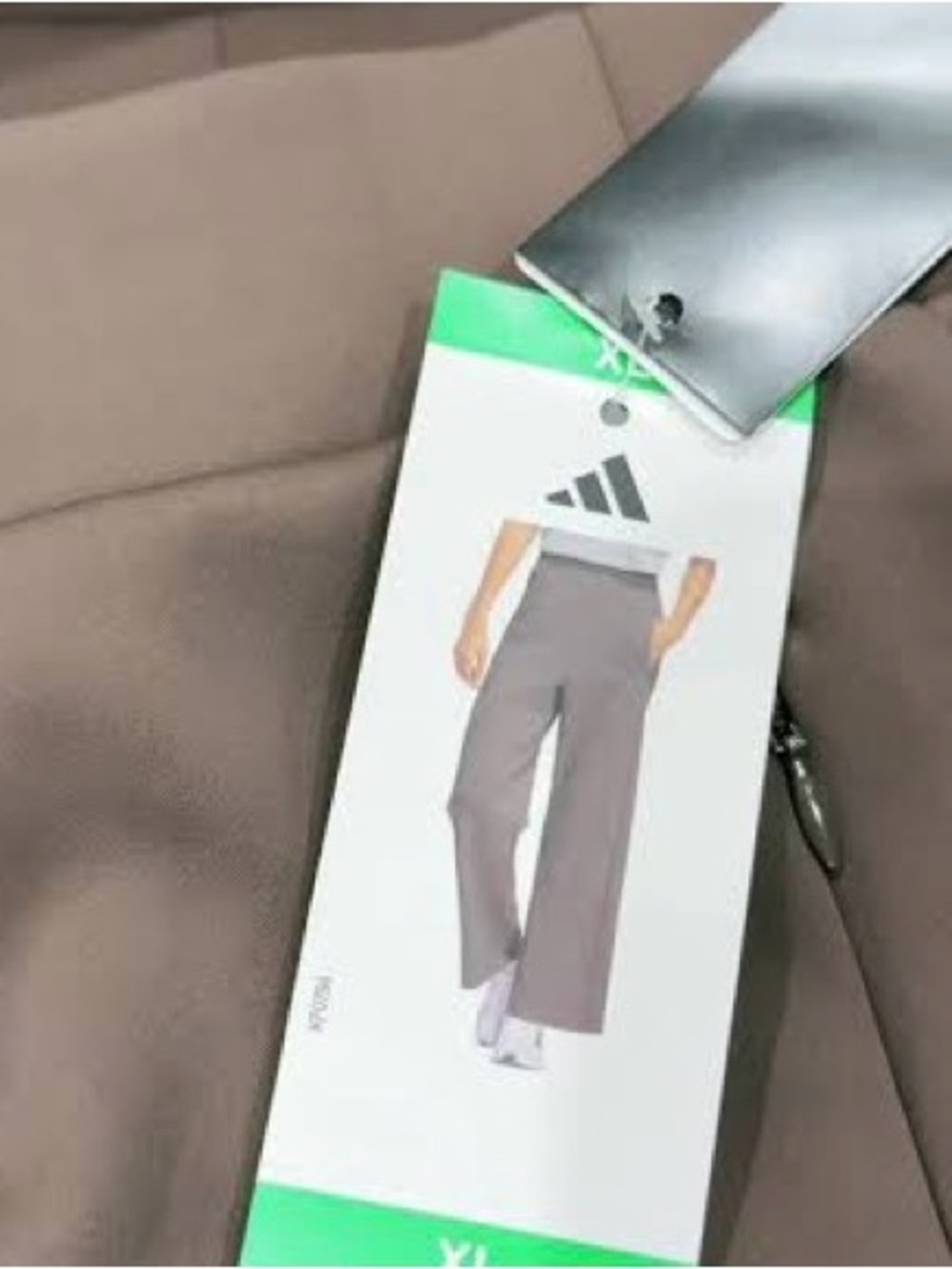 adidas gray Wide-Leg Track Pants NWT!!